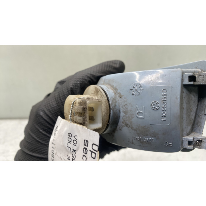 Optique avant secondaire droit (feux)(clignotant) VOLKSWAGEN GOLF 3 Photo n°3