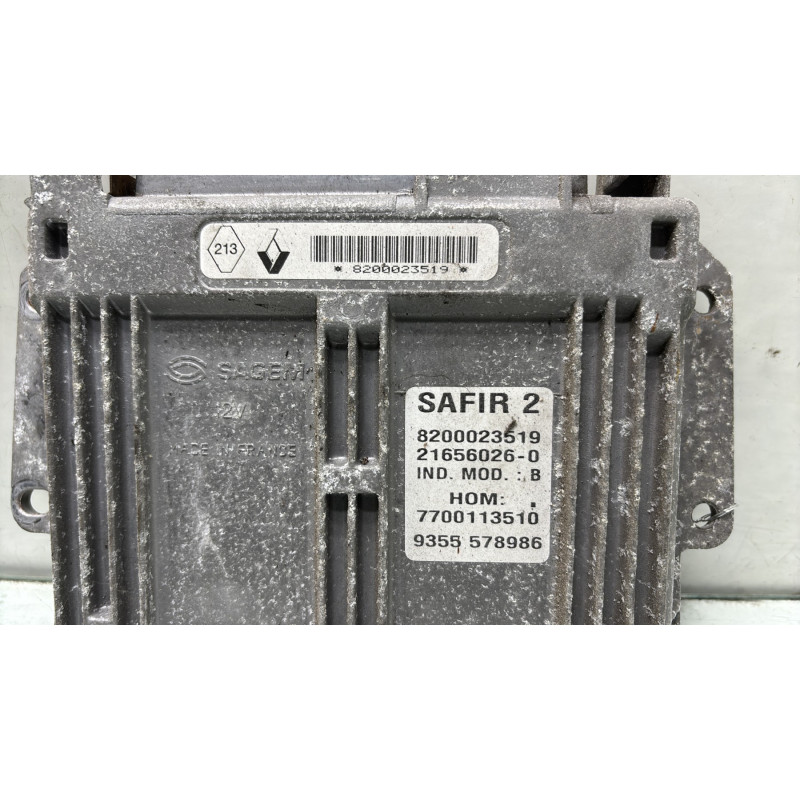 Calculateur moteur RENAULT TWINGO 1 Photo n°2