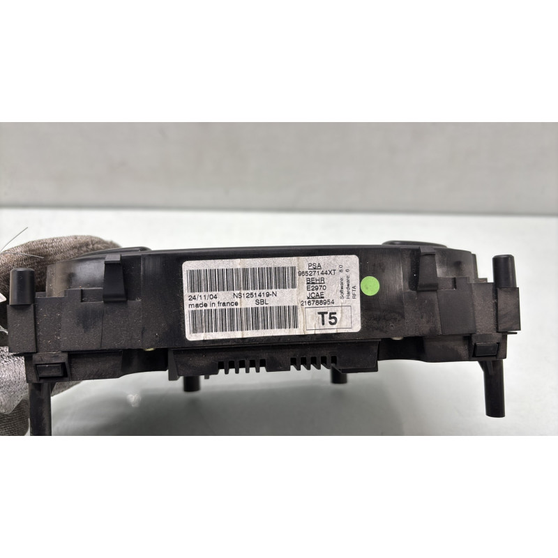 Commande chauffage PEUGEOT 307 Photo n°5