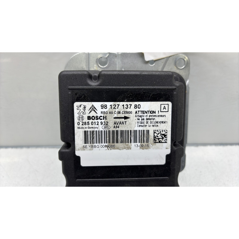 Boitier air bag PEUGEOT 2008 1 Photo n°2