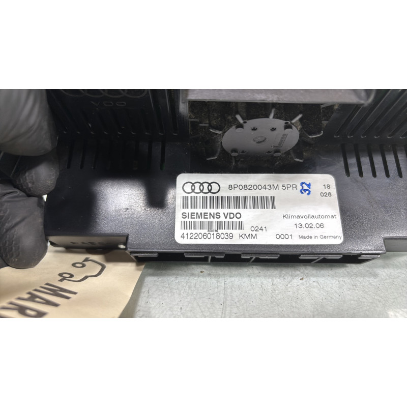 Commande chauffage AUDI A3 2 Photo n°4