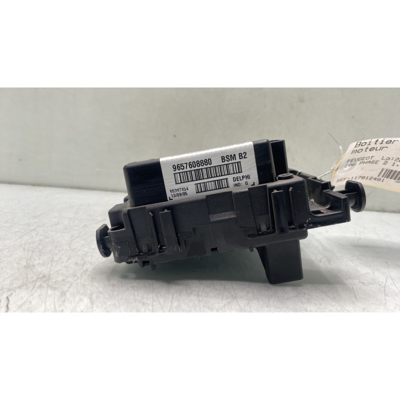 Boitier servitude moteur (BSM) PEUGEOT 206 Photo n°5