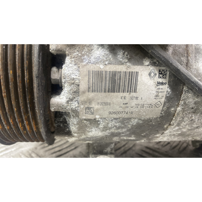 Compresseur clim RENAULT CLIO 4 Photo n°5