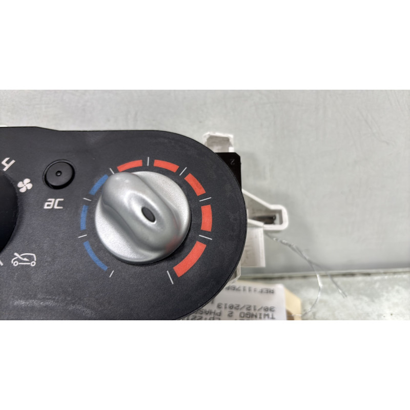 Commande chauffage RENAULT TWINGO 2 Photo n°2