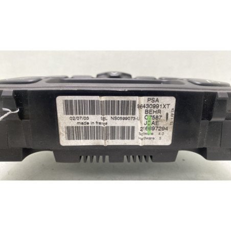 Commande chauffage PEUGEOT 307