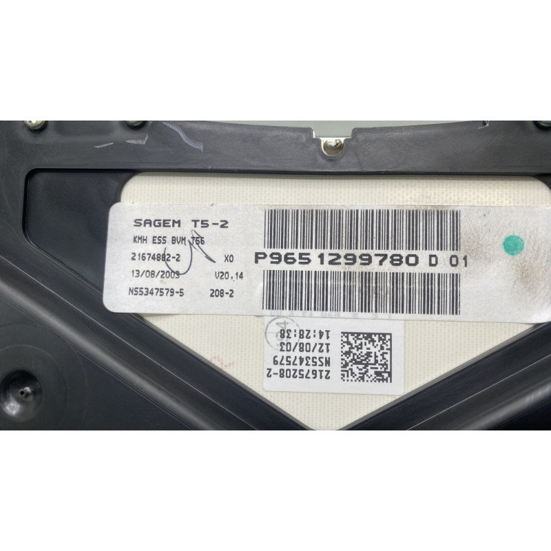 Compteur PEUGEOT 307 Photo n°5