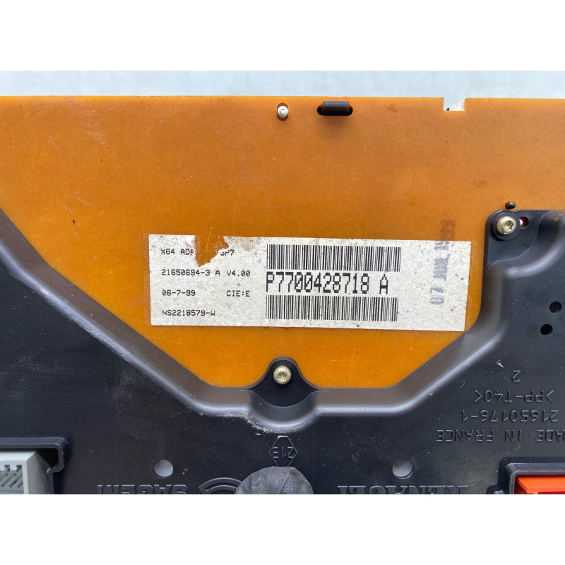 Compteur RENAULT MEGANE 1 Photo n°5