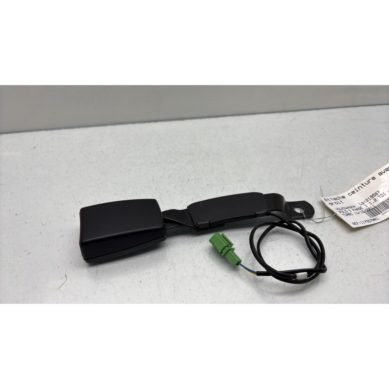 Attache ceinture avant droit VOLKSWAGEN POLO 5 Photo n°1