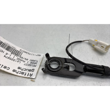 Attache ceinture avant gauche PEUGEOT 3008 1