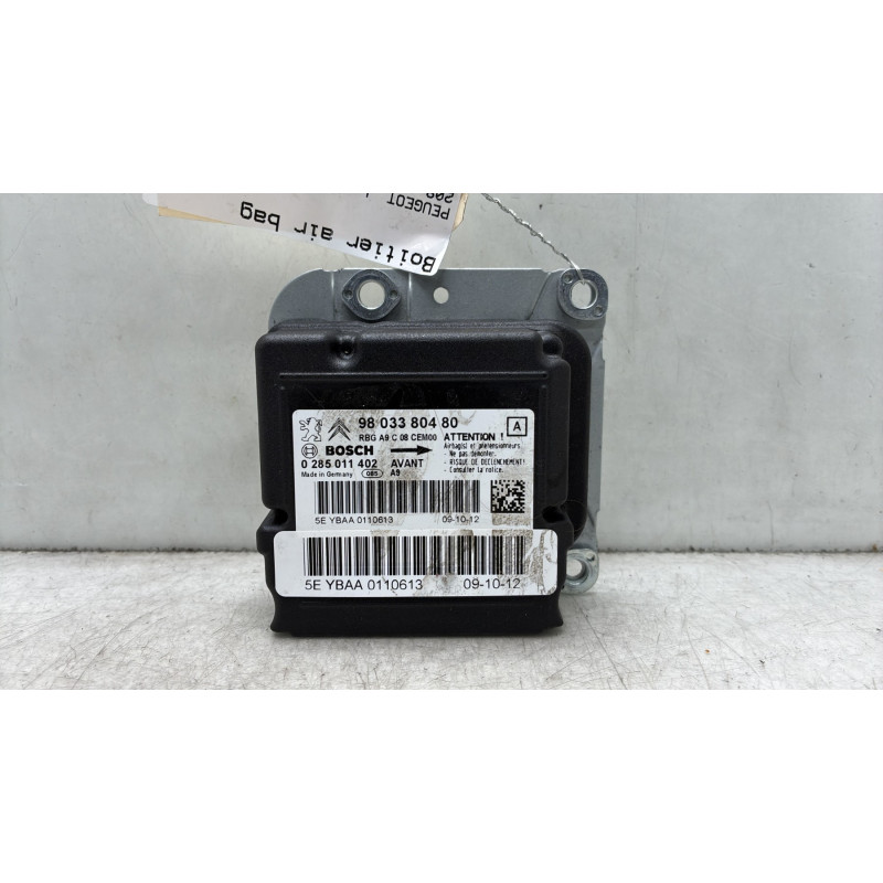 Boitier air bag PEUGEOT 208 1 Photo n°1