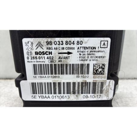 Boitier air bag PEUGEOT 208 1