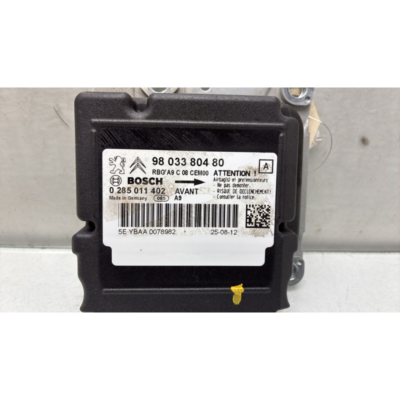 Boitier air bag PEUGEOT 208 1 Photo n°1