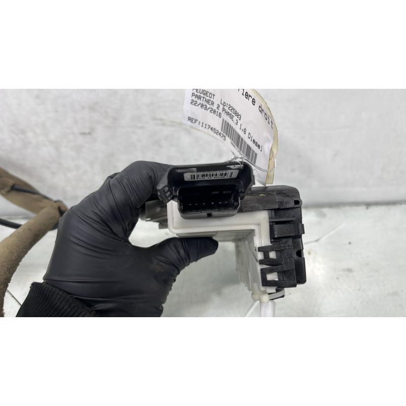 Serrure arriere droit PEUGEOT PARTNER 2 Photo n°4