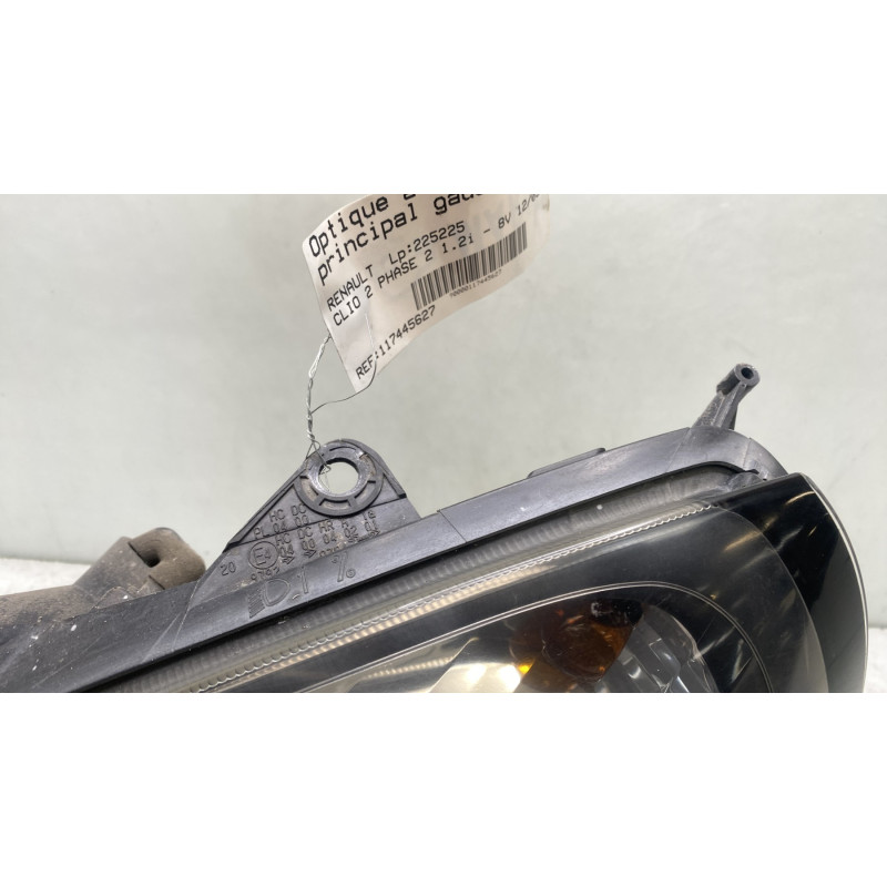 Optique avant principal gauche (feux)(phare) RENAULT CLIO 2 Photo n°4