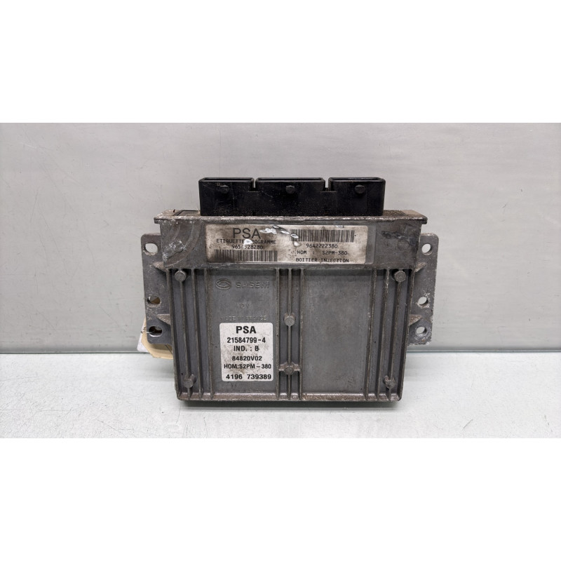 Calculateur moteur CITROEN C3 1 Photo n°1