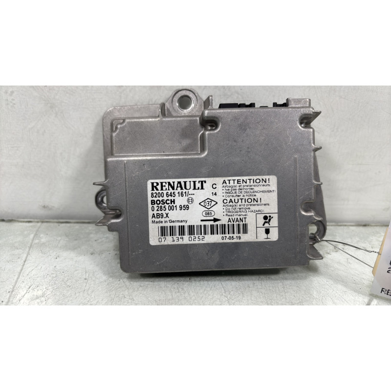 Boitier air bag RENAULT CLIO 3 Photo n°1
