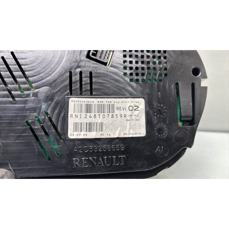 Compteur RENAULT MEGANE 3 Photo n°4