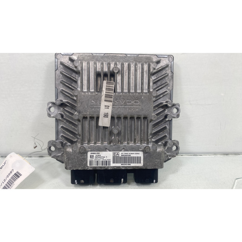 Calculateur moteur PEUGEOT 1007 Photo n°1