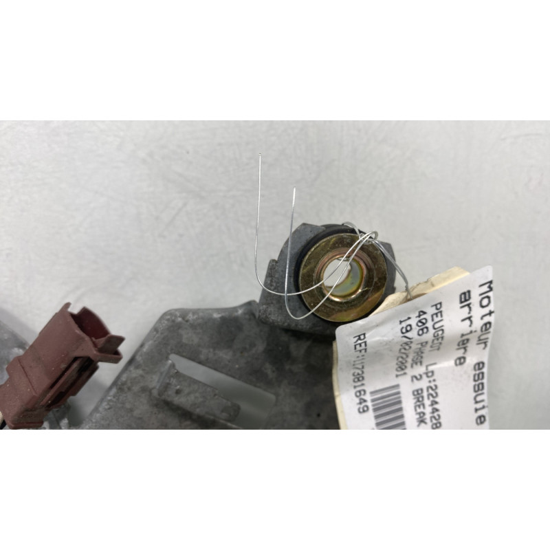 Moteur essuie glace arriere PEUGEOT 406 Photo n°4