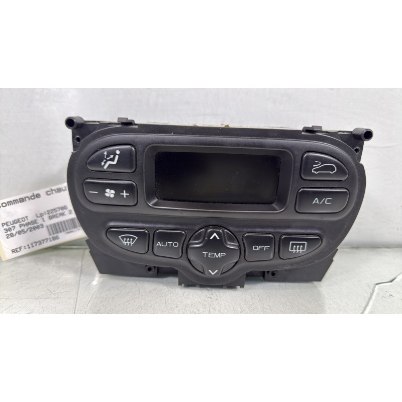 Commande chauffage PEUGEOT 307 Photo n°1