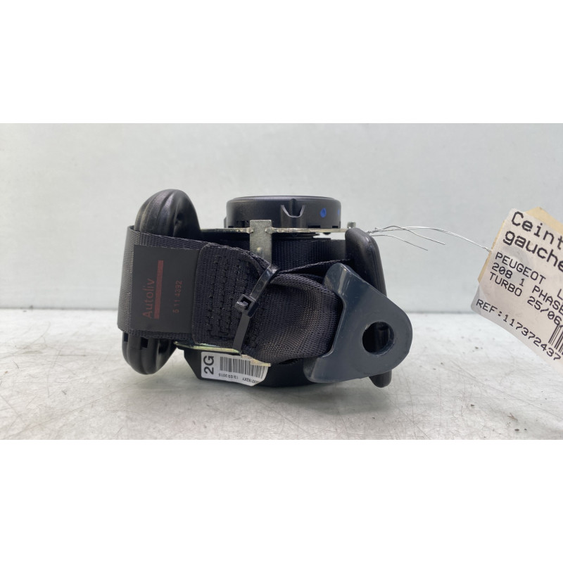 Ceinture arriere gauche PEUGEOT 208 1 Photo n°1