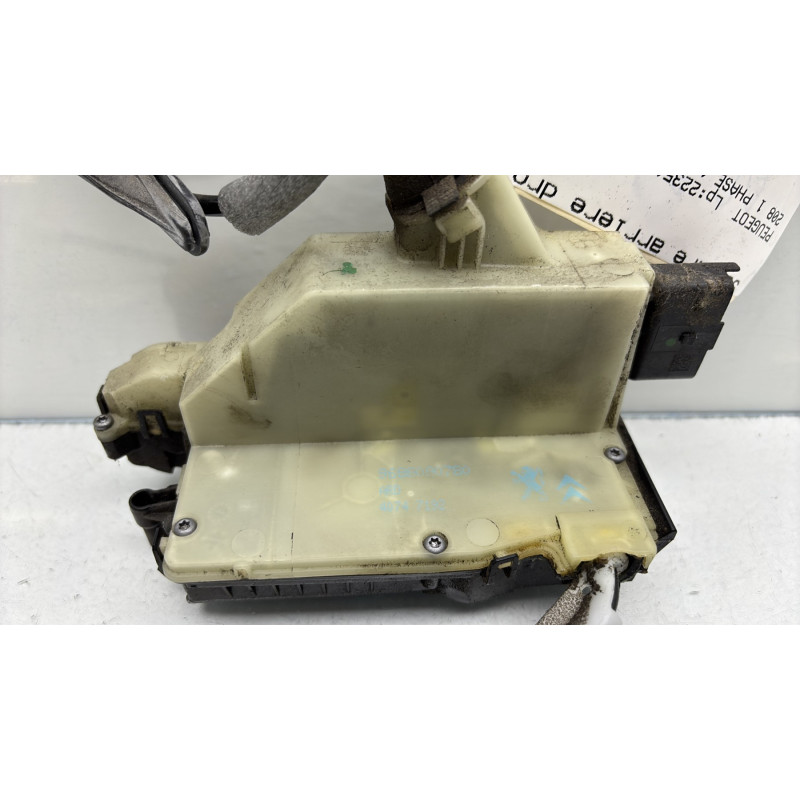 Serrure arriere droit PEUGEOT 208 1 Photo n°4