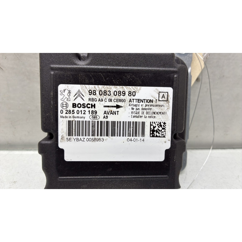 Boitier air bag PEUGEOT 208 1 Photo n°2