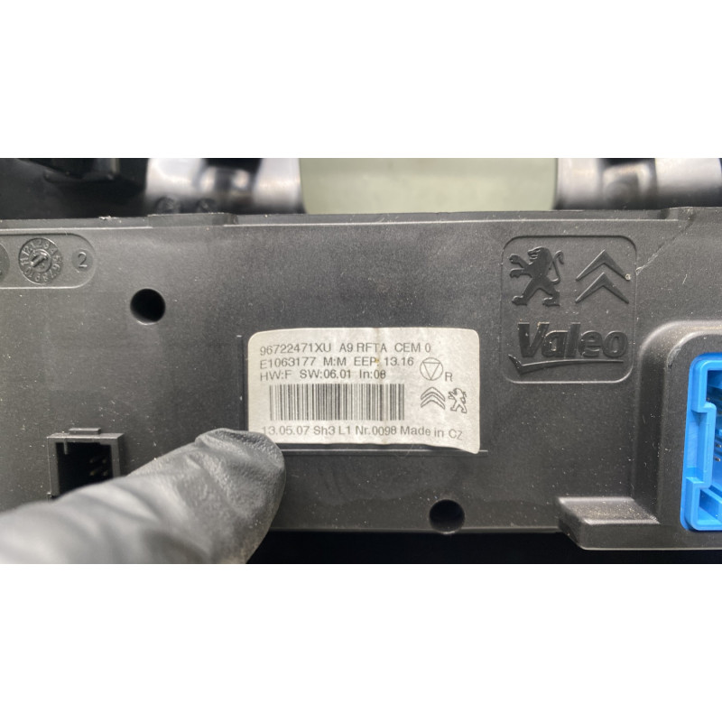 Commande chauffage PEUGEOT 208 1 Photo n°4