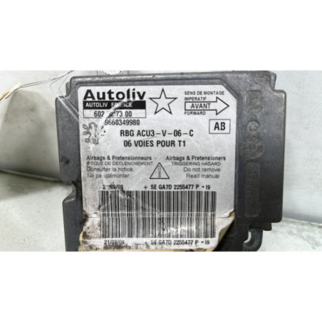 Boitier air bag PEUGEOT 206+