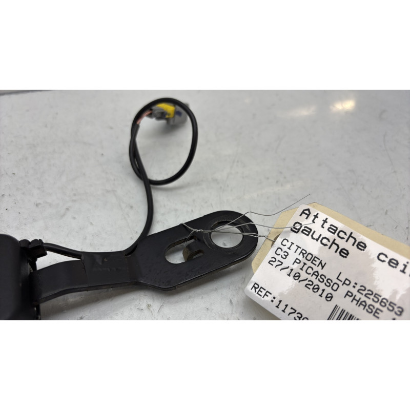 Attache ceinture avant gauche CITROEN C3 PICASSO Photo n°2