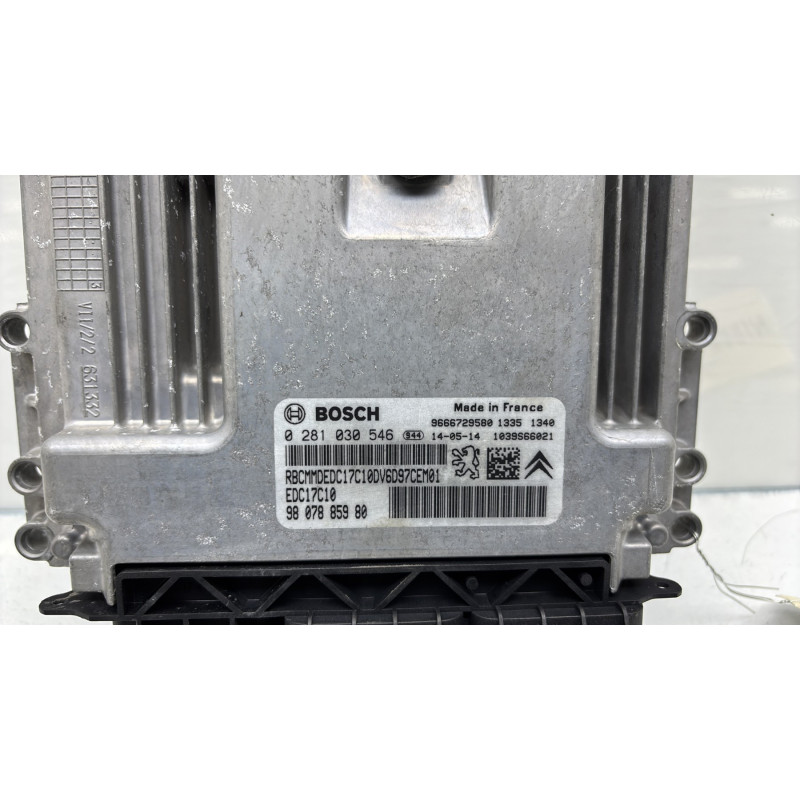 Calculateur moteur CITROEN BERLINGO 2 Photo n°2