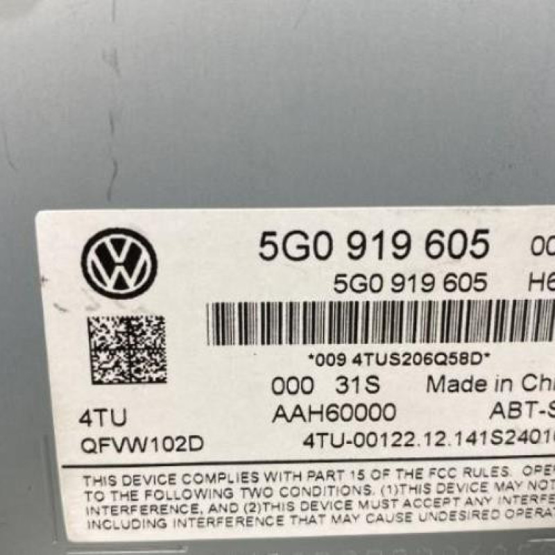 Ecran GPS VOLKSWAGEN GOLF 7 Photo n°3