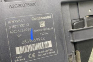 Lecteur de carte (neiman) RENAULT CLIO 4