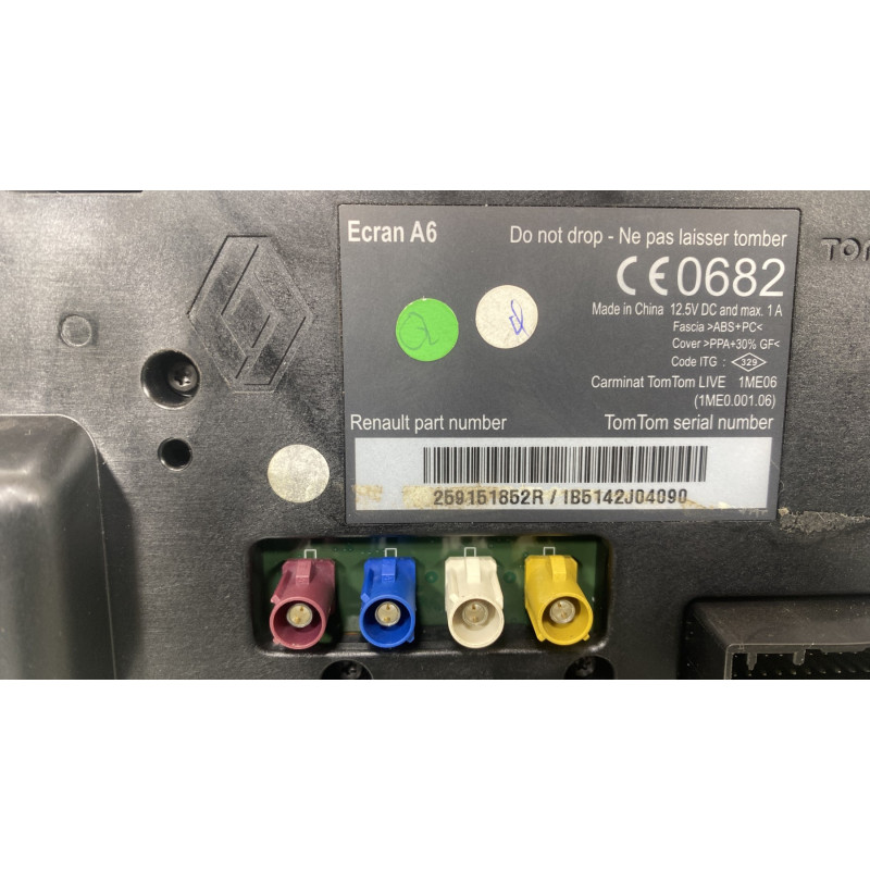 Ecran GPS RENAULT CLIO 3 Photo n°3