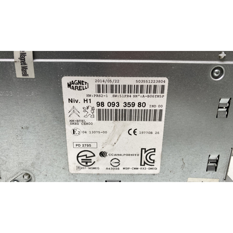 Autoradio d'origine PEUGEOT 308 2 Photo n°4