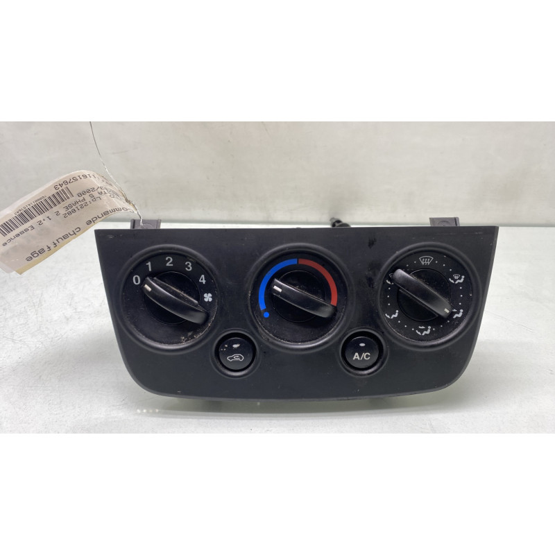 Commande chauffage FORD FIESTA 5 Photo n°1