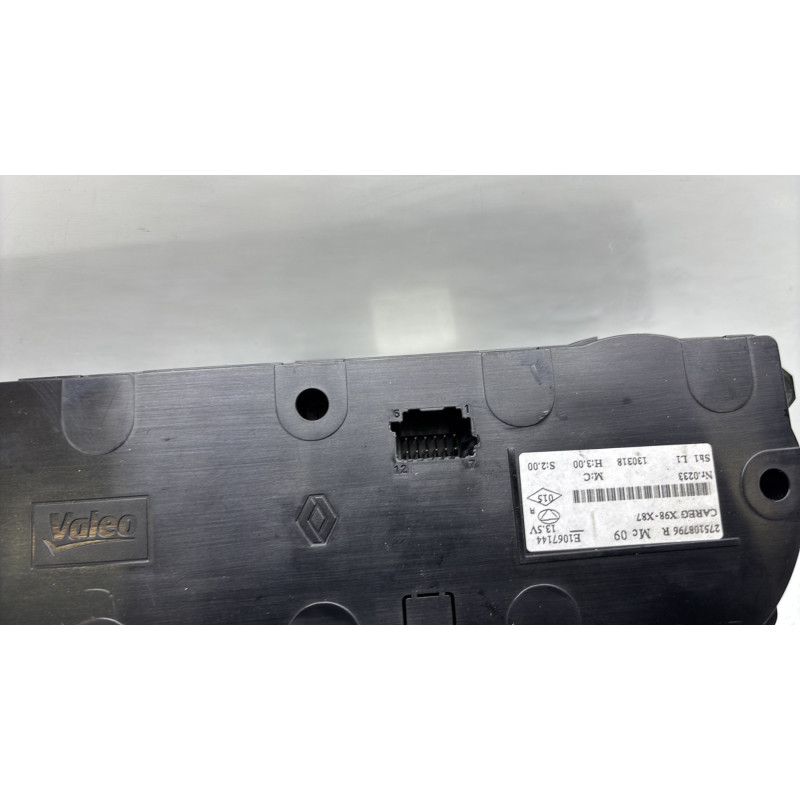 Commande chauffage RENAULT CLIO 4 Photo n°3
