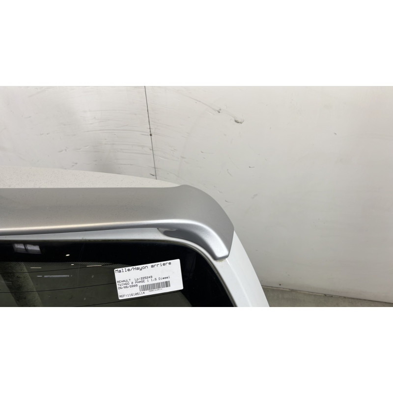 Malle/Hayon arriere RENAULT TWINGO 2 Photo n°3