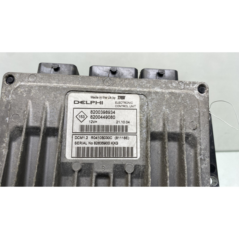 Calculateur moteur RENAULT MODUS Photo n°2