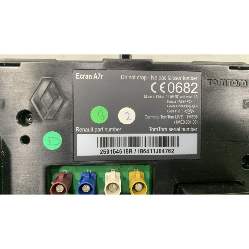 Ecran GPS RENAULT LAGUNA 3 Photo n°3