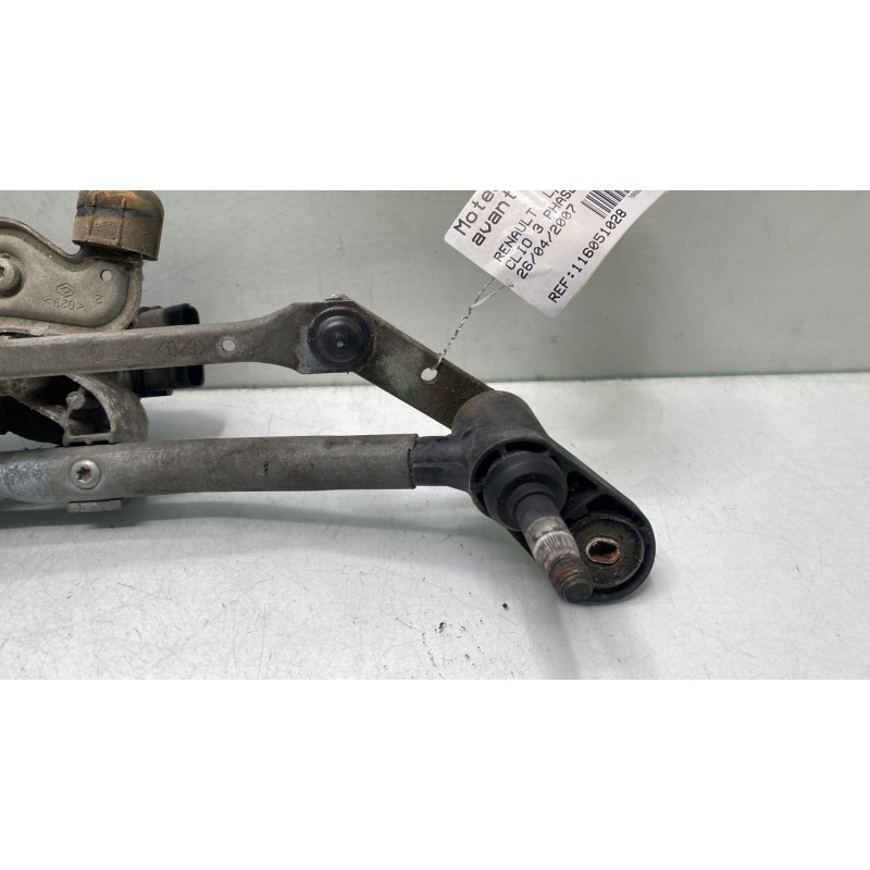 Moteur essuie glace avant RENAULT CLIO 3 Photo n°3