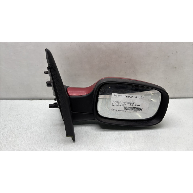 Retroviseur droit RENAULT CLIO 3 Photo n°1