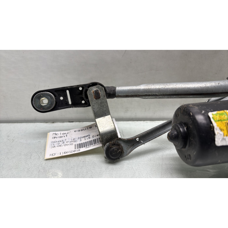 Moteur essuie glace avant RENAULT CLIO 3 Photo n°5