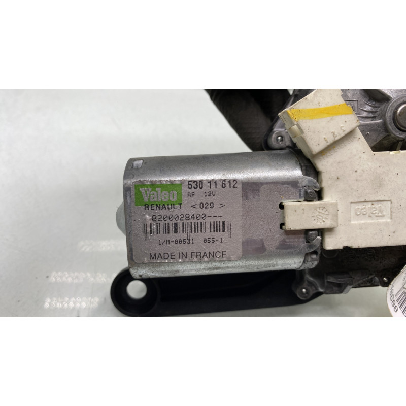 Moteur essuie glace arriere RENAULT CLIO 2 Photo n°4