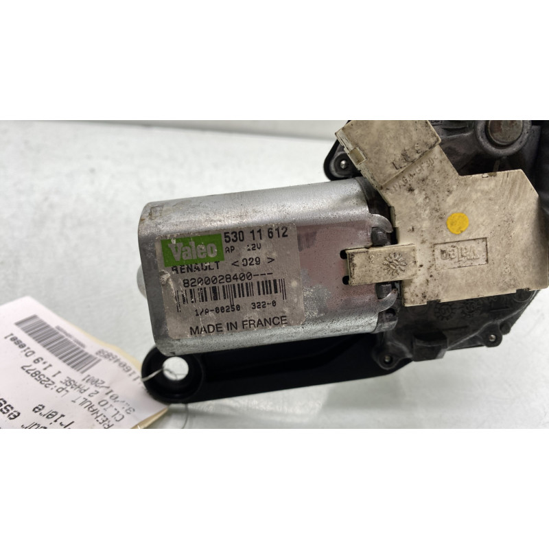 Moteur essuie glace arriere RENAULT CLIO 2 Photo n°4