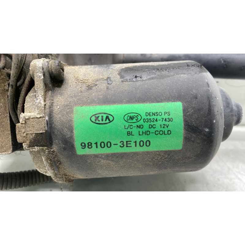 Moteur essuie glace avant KIA SORENTO 1 Photo n°6