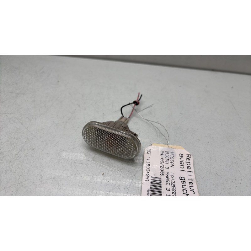 Repetiteur clignotant avant gauche (Feux) NISSAN MICRA 3 Photo n°2