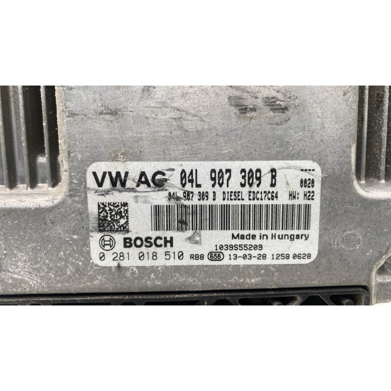 Calculateur moteur VOLKSWAGEN GOLF 7 Photo n°2