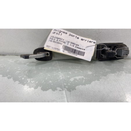 Poignee porte arriere droit VOLKSWAGEN POLO 3