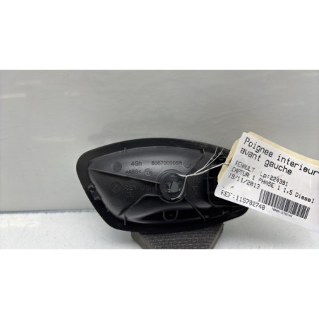Poignee interieur avant gauche RENAULT CAPTUR 1